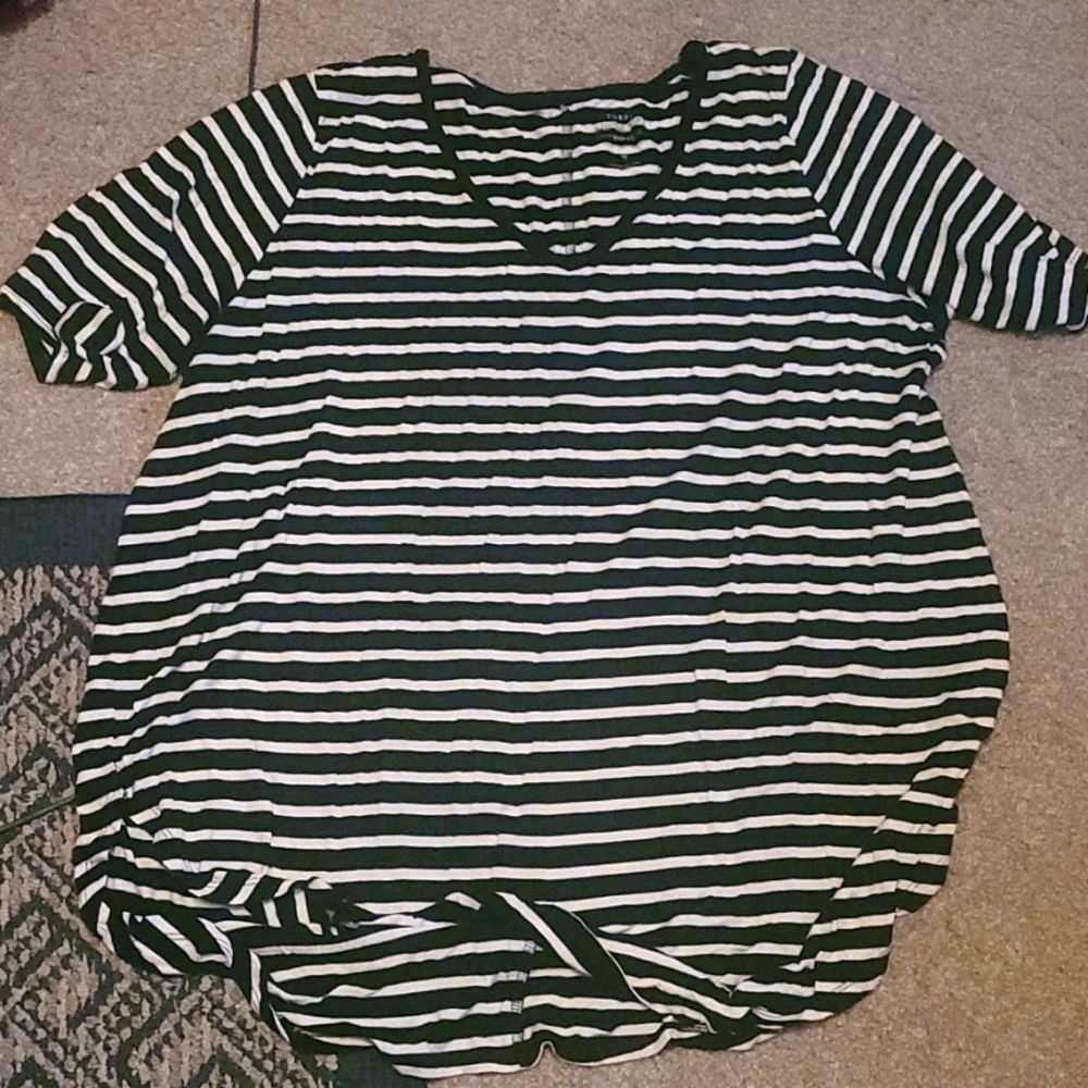 Torrid striped tee 4